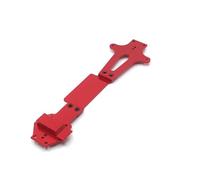 JYYTERD Accessoires Voitures RC pour Wltoys 1/14 144010 144002 144001 Mise À Niveau en Métal Remise État De La Dalle du Deuxième Étage Accessoires Modification Voiture RC(Red)