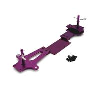 JYYTERD Accessoires Voitures RC pour WLtoys 1/14 144016 144018 144001 144002 144010 pour RiaarIo XDKJ-001 XDKJ-006 Pièces De Voiture RC Mise À Niveau en Métal Deuxième Étage Rechange(Purple)