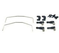 JYYTERD Accessoires Voitures RC pour Wltoys 124017 144010 144001 124019 Rc Barres D'équilibrage Ensemble De Anti-roulis Pièces Mise À Niveau Modifiées