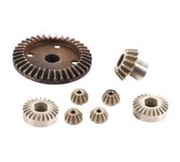 JYYTERD Accessoires Voitures RC pour Wltoys 184011 A949 A959 A959-B A969 A979 K929 Ensemble D'engrenages Différentiels Pièces Modifiées 1/18 De Mise À Niveau Voiture RC Accessoires Rechange(1set)