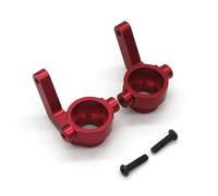 JYYTERD Accessoires Voitures RC pour ZD pour Racing DBX-10 10427S 9106S 1:10 RC Télécommande Voiture Désert Tout-Terrain Véhicule Métal Mise À Niveau Accessoires Coupelle De Direction 7186(Red)