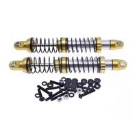 JYYTERD Amortisseur Voiture RC pour RGT 86100 86110 FTX5579 pour Outback 1/10 Rc Accessoires De Pièce Mise À Niveau Voiture sur Chenilles 2pcs Amortisseurs(Yellow)