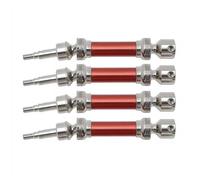JYYTERD Arbre de Transmission rc pour Arrma pour Infraction pour Vendetta 3S pour BLX 1/8 rc Car Upgrade Parts Accessories 4pcs Metal Front and Rear Drive Shaft CVD