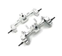 JYYTERD Avant Arrière Essieux RC pour FMS pour FCX24 pour Xiaoqi Crusher K5 1/24 Pièces Et Accessoires pour Voitures Télécommandées Kit Complet D'essieu Avant Arrière en Métal