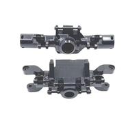 JYYTERD Avant Arrière Essieux RC pour HBToys ZP1001 ZP1002 ZP1003 ZP1004 Pièces Détachées pour Voitures Télécommandées 1/10 : 2 Coques De Pont D'essieu Avant Et Arrière(Black,Front and Rear)
