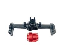 JYYTERD Avant Arrière Essieux RC pour HOBBYPLUS CR18P pour Rock for Van 1/18 RC Pièces De Mise À Niveau Boîtier D'essieu Avant Arrière en Alliage D'aluminium CNC(Black,Rear Axle)