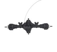 JYYTERD Avant Arrière Essieux RC pour Traxxas pour TRX4 pour TRX6 6WD Accessoires De Mise À Niveau pour Voiture Chenilles RC 1/10 : Essieux Avant Et Arrière en Métal(Middle)