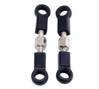 JYYTERD Bielle RC pour HSP 94102 94123 Pièces De Mise À Niveau pour Voiture Télécommandée L'échelle 1/10 2 Servos Direction Avant Et Arrière, Biellette Supérieure