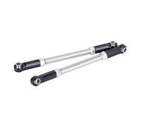 JYYTERD Bielle RC pour Traxxas pour Slash 4x4 4WD Pièces De Mise À Niveau pour Voiture Télécommandée 2 Biellettes Direction Robustes en Métal(Black)
