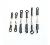 JYYTERD Bielle RC pour WLtoys 144001 4WD Pièces De Voiture Télécommandée 1/14 Ensemble Biellettes Direction en Métal, Accessoire Remplacement pour Tige Traction