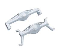 JYYTERD Essieu de Voiture RC pour Axial pour Capra UTB18 1/18 Pièces De Mise À Niveau pour Voiture Chenilles RC Accessoires Carter D'essieu Avant Et Arrière en Métal CNC