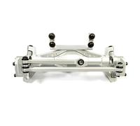 JYYTERD Essieu de Voiture RC pour Axial UTB18 pour Capra AXI01002 1/18 RC Car, Pièces De Mise À Niveau, Essieux Avant Et Arrière en Alliage D'aluminium(Silver,Front)