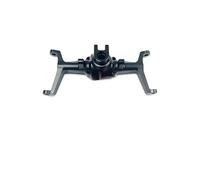 JYYTERD Essieu de Voiture RC pour HOBBYPLUS CR18P Van 1/18 RC pour Rock Car, Pièces De Mise À Niveau, Accessoires, Essieu Avant Et Arrière en Alliage D'aluminium(Black,Front)