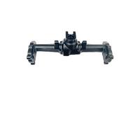 JYYTERD Essieu de Voiture RC pour HOBBYPLUS CR18P Van 1/18 RC pour Rock Car, Pièces De Mise À Niveau, Accessoires, Essieu Avant Et Arrière en Alliage D'aluminium(Black,Rear)