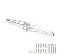 JYYTERD Essieu de Voiture RC pour Traxxas pour UDR pour Desert pour Racer 85086-4 1/7 Pièces De Mise À Niveau pour Voitures Télécommandées Carter D'essieu Avant Arrière en Alliage CNC(Silver,Rear)