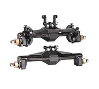 JYYTERD Essieu de Voiture RC pour TRX4-M pour Bronco K10 pour Châssis pour LCG DIY 1/18 rc Car Crawler Parts Heavy Matel Portal Axle Set