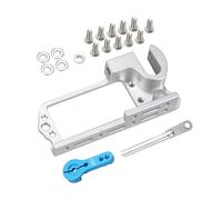 JYYTERD Pièces de Voiture RC pour RC pour Model Drone Hélicoptère Multicopter Servo Interrupteur Parabolique Dispositif De Lancement Aérien Grands Distributeurs Couple + Bras 25T(with Blue Arm)