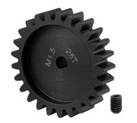 JYYTERD Pièces de Voiture RC pour Traxxas 1/5 pour X-maxx 6S 8S 1/6 pour XRT RC pour Buggy Pièces De Camion Engrenages Moteur en Acier M1.5 20T 25T 5mm Mise À Niveau Voiture Ouverture D(25T)