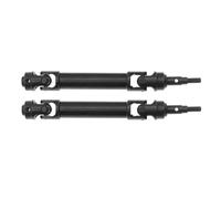 JYYTERD Pièces de Voiture RC pour Traxxas pour Raptor R 1/10 rc Car Upgrade Parts Acier Métal Avant Arrière Arbre De Transmission CVD RC Voiture Modifiée Accessoires(2pcs Front)