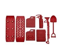 JYYTERD Pièces RC pour Axial pour Wpl C14 C24 pour MN pour D90 pour MN99S FY003 1/12 1/16 8 Pièces Simulation Extincteur Pelle pour Réservoir pour Sable Échelle Décoration