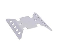 JYYTERD Pièces RC pour CJ7 AXI03008 pour SCX10 III 1/10 RC Crawler Car Plaque De Protection D'essieu en Acier Inoxydable pour Pièces Mise À Niveau Blindage Châssis(Skid Plate Armor)