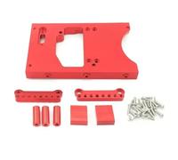 JYYTERD Pièces RC pour MN D90 D91 D96 pour MN98 99S rc Car Parts Support D'amortisseur De Modification en Métal Mécanisme Direction pour Accessoires Mise À Niveau Siège(Red)