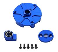 JYYTERD Pièces RC pour Traxxas pour X-maxx pour XRT 8S RC Accessoires Voiture Bleu Foncé 1 Ensemble Remplacement en Alliage D'aluminium Kit D'adaptateur D'engrenage Droit Pièces