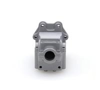 JYYTERD Pièces RC pour WLtoys 144001 1/14 RC Télécommande Voiture Pièces De Rechange Métal Wave Box Gear Couvercle Supérieur Et Inférieur 144001-1254 Composant Mise À Niveau(Silver)