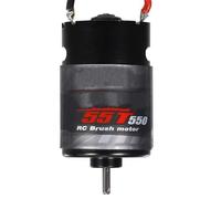 JYYTERD Pièces Voiture RC pour Axial SCX10 II III AXI03007 90046 pour Traxxas pour Slash pour TRX4 pour TRX6 1/10 12T 21T 29T 35T 55T 550 Moteur À Balais Pièces Bateau sur Chenilles RC Étanches(55t)