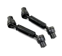 JYYTERD Pièces Voiture RC pour Henglong pour WPL pour Ural B36 B16 C14 C24 B24 MN D90 D91 99S MN99S Camion RC Pièces Rechange Voiture Arbre D'entraînement Avant Arrière Métal Accessoires(Black)