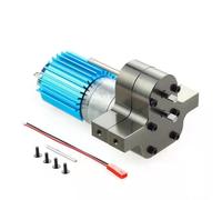 JYYTERD Pièces Voiture RC pour MN D90 MN99S pour JJR-C Q60 Q61 Q62 Q63 Q64 Q65 pour WPL B14 B16 B36 C14 C24 Boîte Transfert 370 Changement De Vitesse du Moteur À Balais Pièces RC Améliorées(Gray)