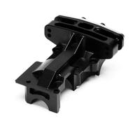 JYYTERD Pièces Voiture RC pour Traxxas 1/5 pour X-maxx 1/6 pour XRT 8S 7726 7720 7727X Couvercle De Différentiel Supérieur Avant Arrière en Métal Remplacement pour Pièces Voiture RC(Black,Rear)