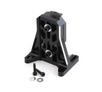 JYYTERD Pièces Voiture RC pour Traxxas 1/5 pour X-maxx 6S 8S 1/6 pour XRT Siège De Montage Moteur Amélioré en Métal Démontage pour Rapide Remplacement Pièces Voiture RC(Black,Rear Mount Seat)