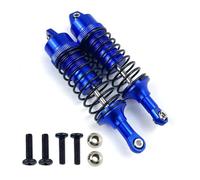 JYYTERD Pièces Voiture RC pour Traxxas 727 1/10 pour Slash pour Stampede pour Rustler pour Rally 4x4 Amortisseur Avant Arrière Assemblé Métal Gros Alésage Amortisseurs(Blue,Rear)