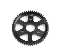 JYYTERD Pièces Voiture RC pour Traxxas pour Slash 4x4 pour VXL pour Stampede pour Rustler 1/10 rc Car Upgrade Parts 0.8M 32P 50T 52T 53T 54T 3956 6842 Accessoires D'engrenage Droit en Acier(54T)