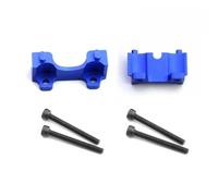 JYYTERD Pièces Voiture RC pour Traxxas pour Slash pour E-revo pour Summit 1/16 Support De Choc Avant Et Arrière en Métal 7043 Remplacement RC Voiture Mise À Niveau Pièces Accessoires(Blue,Set)