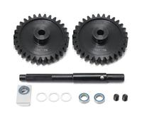 JYYTERD Pièces Voiture RC pour Traxxas pour X-maxx 1/5 RC Pièces De Mise À Niveau Voiture 45# HD Acier 1.5 Mod 20T 25T 35T Pignon Engrenage Droit Ensemble Accessoires Remplacement(30T 30T)