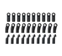 JYYTERD RC Barre de Direction pour Axial pour SCX10 II 90046 1/10 RC Pièces De Voiture sur Chenilles 30 Embouts Tige en Plastique M4 Rotules Liaison Joint Tête