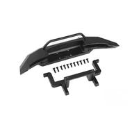 JYYTERD RC Pare-Chocs pour Traxxas pour TRX4 pour Bronco 1/10 RC pour Rock Crawler Truck Pièce De Mise À Niveau Pare-Chocs Avant en Aluminium Et Support Fixe