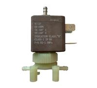 JYZ-3F4-HN/C 2/3 voies DC 12 V Canule Machines à café Vapeur Air Eau Débit bidirectionnel Bobine Électrovanne d'eau