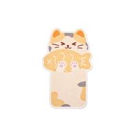 JZ Auto-adhésif Cat Scratching Pad - Protecteur de Griffe de Feutre Durable avec Jouet de Chat, Meubles protecteurs de grattage Pads pour canapé, Porte, lit et Mur-Greedy Cat