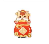 JZ Auto-adhésif Cat Scratching Pad - Protecteur de Griffe de Feutre Durable avec Jouet de Chat, Meubles protecteurs de grattage Pads pour canapé, Porte, lit et Mur-Lucky Bag Pony