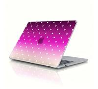 JZ Coque à Pois Anti-Empreintes Digitales pour MacBook Pro 13 M2/M1 (2022-2016)