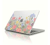 JZ Coque Florale Artistique pour MacBook Pro 14 M5 M4 M3 M2 M1 Cover