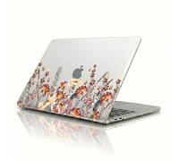JZ Coque Florale Artistique pour MacBook Pro 14 M5 M4 M3 M2 M1 Cover