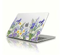 JZ Coque Florale Artistique pour MacBook Pro 14 M5 M4 M3 M2 M1 Cover