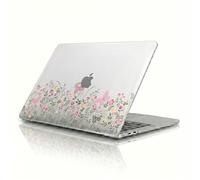 JZ Coque Florale Artistique pour MacBook Pro 16 M5 M4 M3 M2 M1 2026-2021 Cover