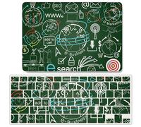 JZ Equation Design avec Logo Cas pour MacBook (Retina, 12-inch, Models:A1534) avec Couvercle de Clavier - C