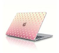 JZ Polka Dot Coque pour MacBook Pro 14 M5 M4 M3 M2 M1 Cover - Peach Sunset