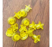 JZBZ-Kit de démarrage en plastique pour l'élevage de reine,support de base de cadre,bande sans greffe,barres latérales,standardisation cellulaire,fournitures d'outils de ferme apicole - Type 100pcs #E